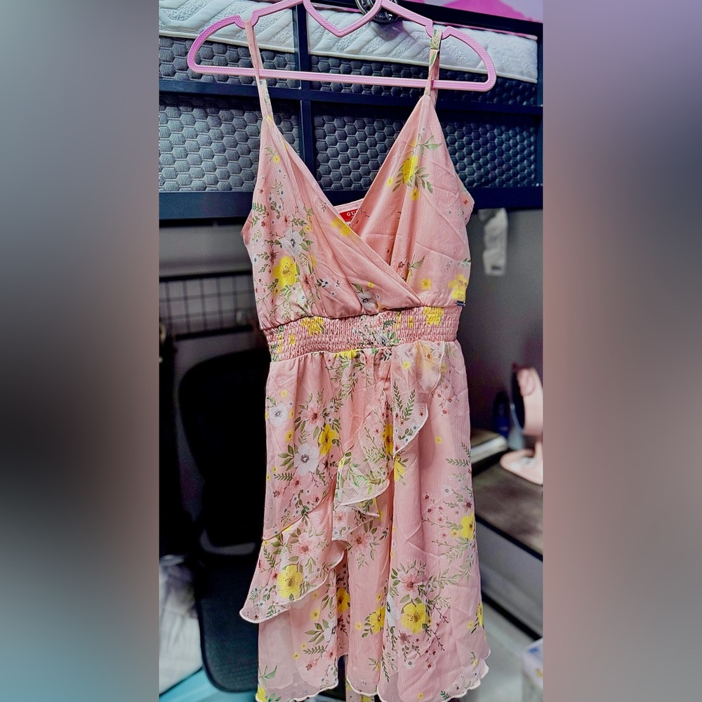 Guess floral Pink Dress - Picture 3 of 4